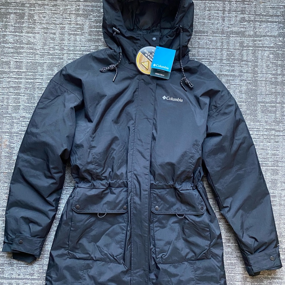 Columbia Women’s Rosewood II Insulated Parka, Size M, Black, New with tags